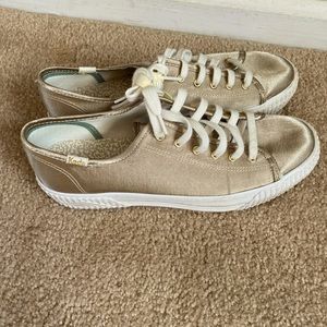 Gold Women’s Ked Sneaker 7.5